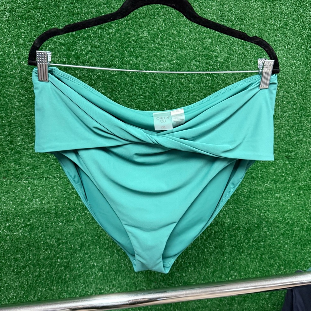 CALIA by Carrie Underwood Teal Swim Bottom